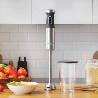 3. Cecotec Power TitanBlack 1200 XL 0.8 l Immersion Blender 1200 W Black, Silver