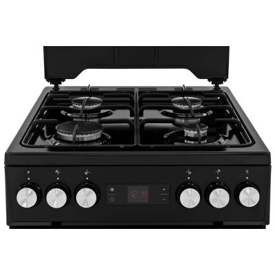 3. BEKO FSE52321DBD gas-electric cooker | convection | grill | steam cleaning | black