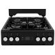 3. BEKO FSE52321DBD gas-electric cooker | convection | grill | steam cleaning | black