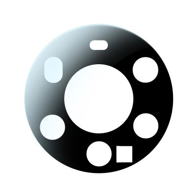 2. Baseus Huawei Mate 40 Pro+ Camera Film 0.3mm (2pcs) transparent + cleaning kit (SGQK000602)