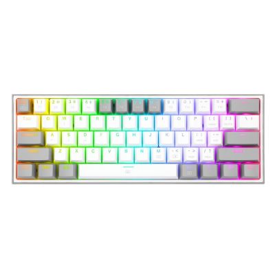 2. REDRAGON K617-RGB Fizz RGB White/Grey USB Keyboard Gray, White