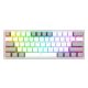 2. REDRAGON K617-RGB Fizz RGB White/Grey USB Keyboard Gray, White