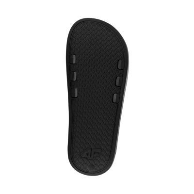 6. Men's slides 4F M037 deep black 4FWSS26FSLIM037 20S