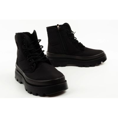 7. Progress women’s winter snow boots, insulated lug boots with zip fastening