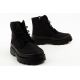 7. Progress women’s winter snow boots, insulated lug boots with zip fastening