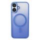 5. Puro Gradient MagSafe Silicone Case for iPhone 16 - Blue