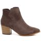 2. Women’s brown suede heeled ankle boots M.Daszyński MR2624-1