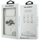 8. Karl Lagerfeld IML Glitter Karl & Choupette Sketch Logo MagSafe Case for iPhone 17 Pro - Clear