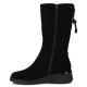 2. Women's leather high wedge ankle boots, black Filippo DBT7210