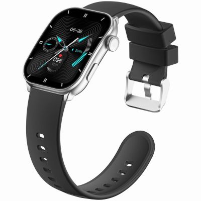 7. GRAVITY GT28-9 Women's Smartwatch Strap + Bracelet Black Silver