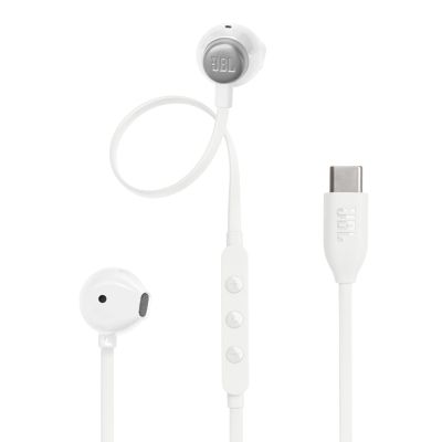 JBL Tune 305C In-Ear Headphones, White