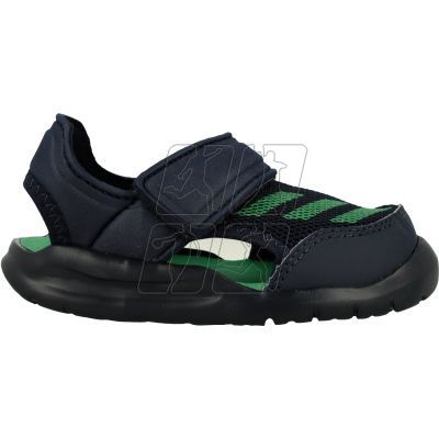 2. Adidas FortaSwim I Kids BA9375 sandals
