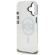 7. Karl Lagerfeld IML Choupette Sketch Logo MagSafe iPhone 16 Case - Clear
