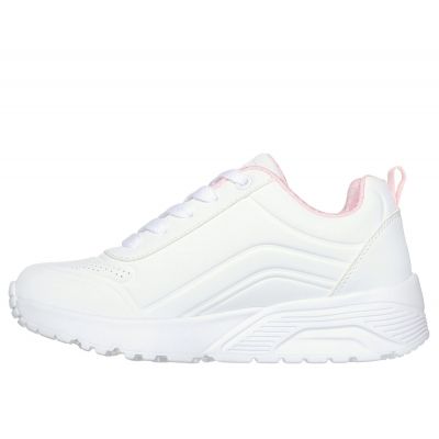4. Skechers Uno Lite - Easy Zip Jr 310387L WHT shoes