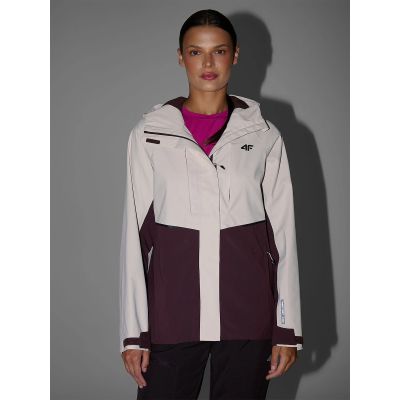 4. Women's trekking jacket 10000 membrane 4F 4FRAW26TTJAF1367-12S