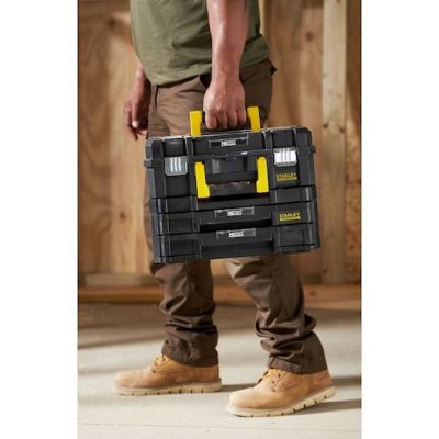 7. Stanley FATMAX FMST1-71981 Tool Box Plastic Black, Yellow
