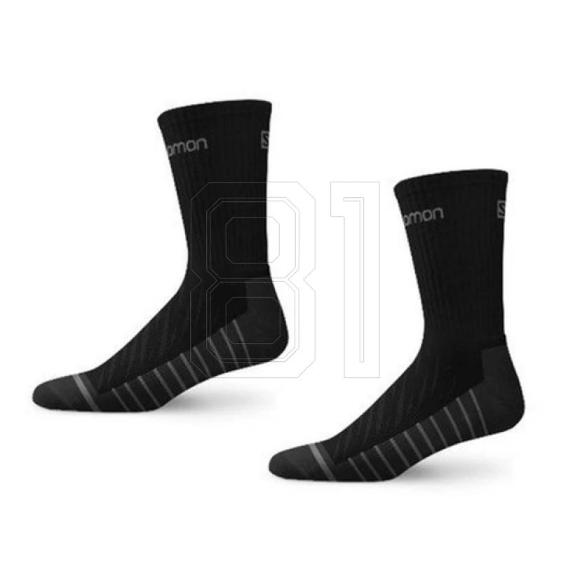 2. Salomon Life socks 2-pack 16023-BLACK/GREY
