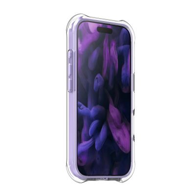 4. LAUT AERO PROTECT mobile phone case 16 cm (6.3") Purple, Transparent