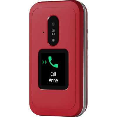 6. Doro Leva E30 7.11 cm (2.8") 142.7 g Red, White Functional phone