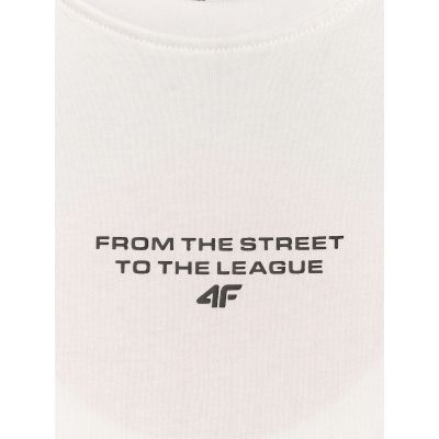 7. Boy's loose T-shirt with print 4F 4FJRSS26TTSHM3835-10S