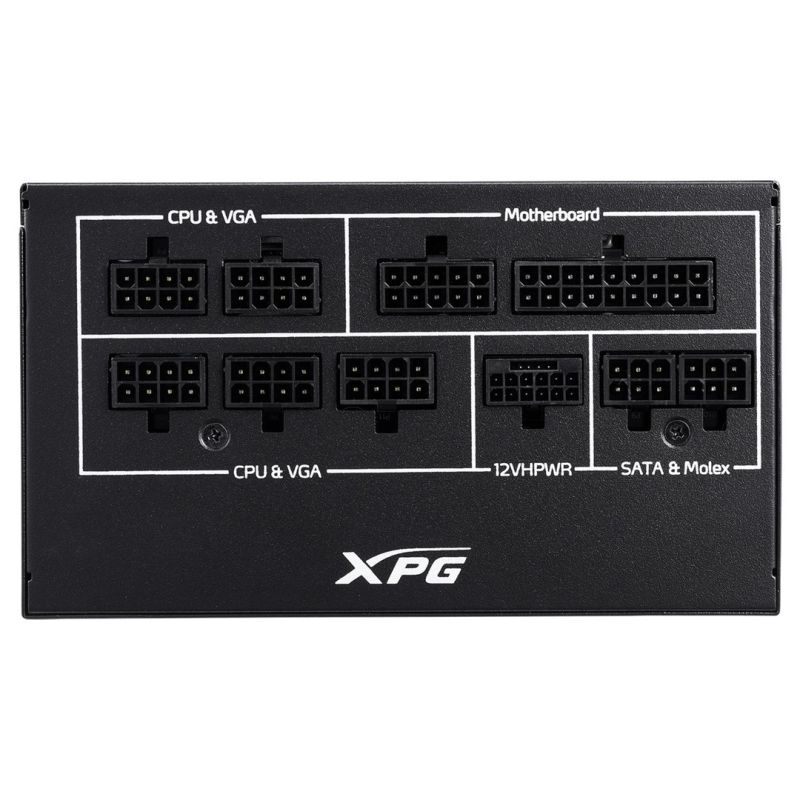 19. XPG COREREACTOR II 850W Black 80+ Gold power supply