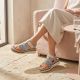 7. Rieker V7904-90 Women's Leather Wedge Sandals