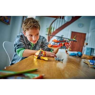 9. LEGO City 60503 Coast Guard Helicopter