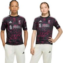 adidas Liverpool FC 26/27 Third Jersey Kids' Shirt Black and Pink KB8284
