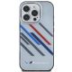 3. BMW Motosport IML Random Stripes iPhone 16 Pro Max Case - Gray