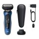 2. Braun 62-B1200s Series 6 Elektrorasierer, blue/schwarz