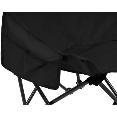 19. FOLDING CAMPING CHAIR 46X46X90CM BLACK