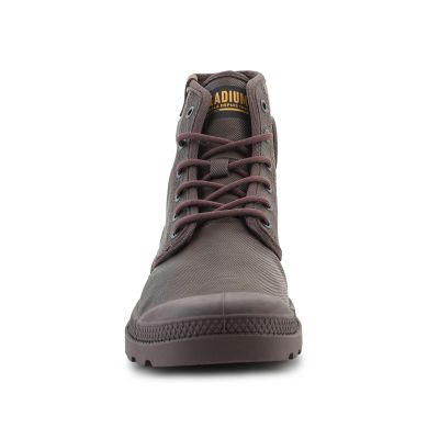 3. Palladium PAMPA HI COATED U 74375-249-M Dark Cocoa shoes