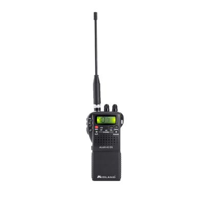 12. Midland C1267 walkie-talkie 40 channels 26.565 - 27.99125 MHz Black