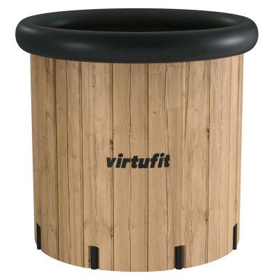 52. VIRTUFIT ICE BATH XXL - 375 LITERS - IMITATION WOOD - WITH ACCESSORIES