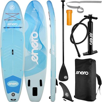 23. SET - 150KG INFLATABLE SUP BOARD ENERO 320x81x15CM