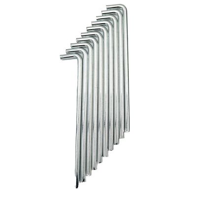 6. TENT PEGS PRO 8MM 20CM SET 10 PCS METAL