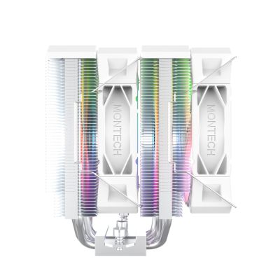 3. Montech NX600 ARGB Processor Air Cooler 12 cm White 1 pc.