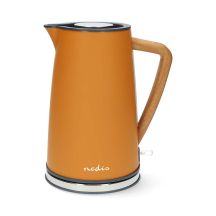 Nedis KAWK510EYW 1.7 L Electric Kettle, Orange
