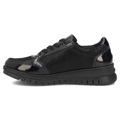 3. Filippo DP8105 patent leather wedge shoes in black