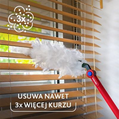 11. Vileda long-handled duster + 1 Flex&Catch insert