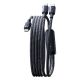 8. Baseus Flash 4 140W 2in1 USB-C to USB-C + USB-C Cable 1.5 m - Black