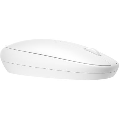 3. HP 240 Lunar White Bluetooth Mouse, Wireless, White, 793F9AA
