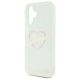 6. Guess IML Heart iPhone 16 Case - Transparent