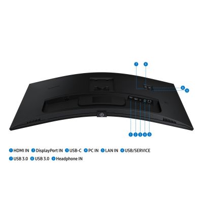 40. MONITOR SAMSUNG LED 34" LS34C652UAUXEN 100Hz