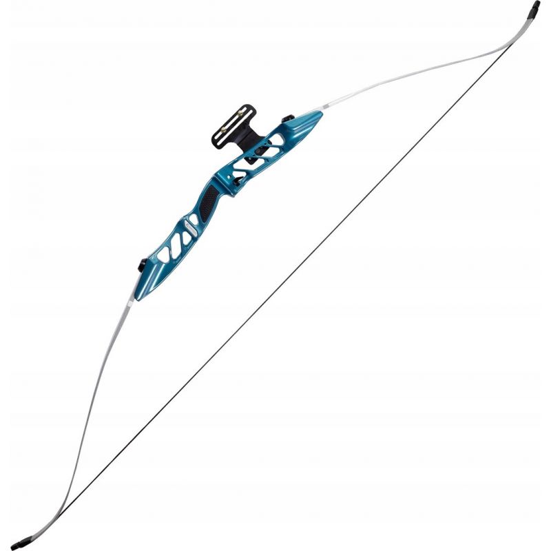 2. Poe Lang Take Down Blue Jazz Recurve Bow - Blue, 30LB (RE-023U-30)