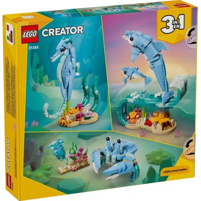 14. LEGO Creator 31385 Sea Creatures: Beautiful Dolphins