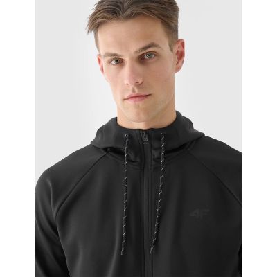 3. Men's training sweatshirt with a hood 4F 4FWAW24TFSWM405-20S