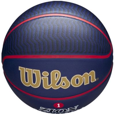 6. Wilson NBA Player Icon Zion Williamson Outdoor Ball WZ4008601XB7