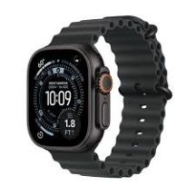 Apple Watch Ultra 3 GPS + Cellular 49mm Black Titanium Case with Black Ocean strap