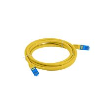LANBERG PATCHCORD S/FTP CAT.6A 3M YELLOW LSZH CCA (FLUKE PASSED) PCF6A-10CC-0300-Y